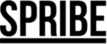 SPRIBE logo in bold black capital letters with a thick underline.