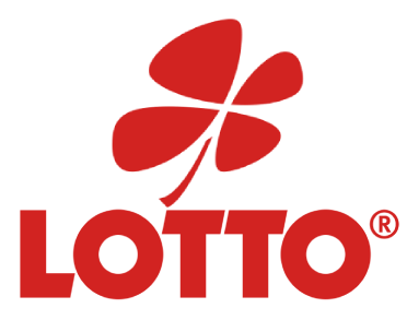 German Lotto logo with a red four-leaf symbol and the word “LOTTO.”